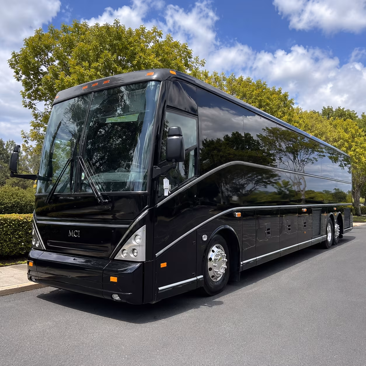 charter bus runs between southfield and selfridge air national guard base