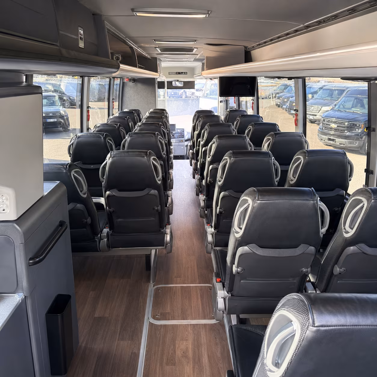southfield corporate event transportation onboard seating
