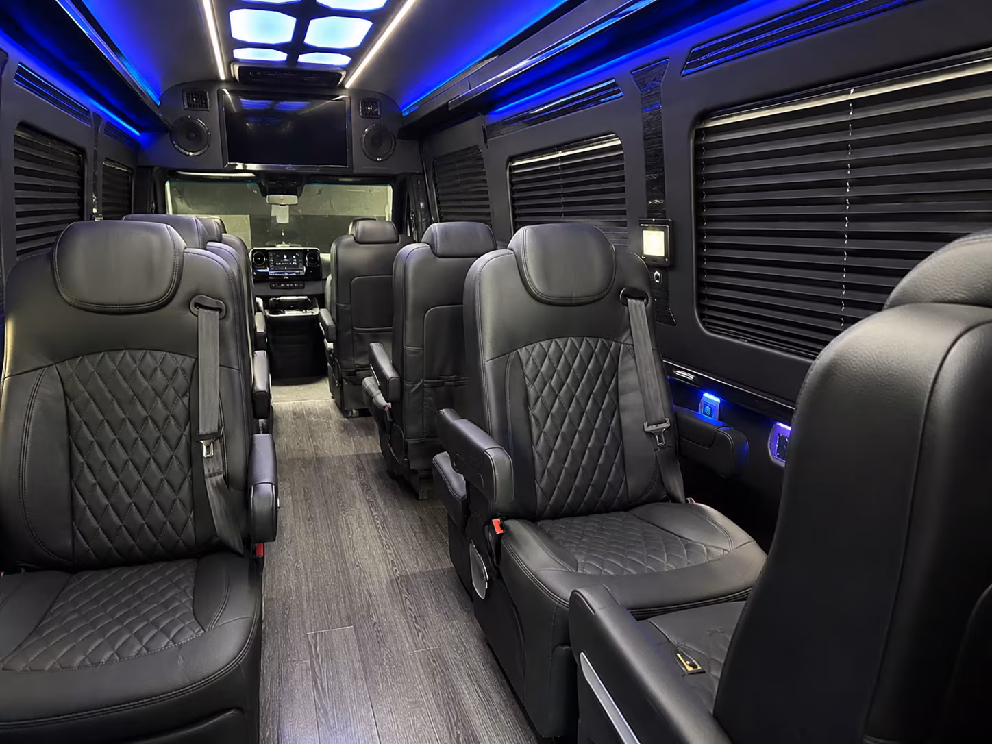 southfield private event transportation onboard seating